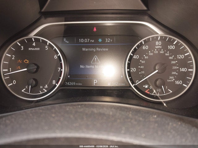 2022 Nissan Murano Sv Intelligent Awd მანქანა იყიდება აუქციონზე, vin: 5N1AZ2BS1NC108620, აუქციონის ნომერი: 44495499