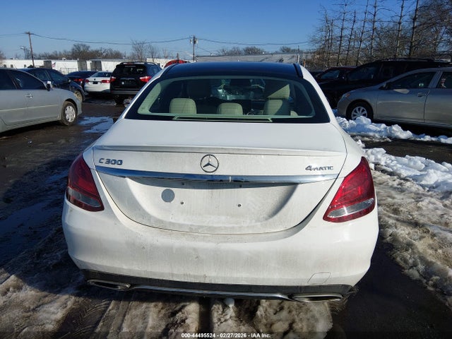 44495524 :رقم المزاد ، WDDWF4KB7GR150987 vin ، 2016 Mercedes-benz C 300 4matic مزاد بيع