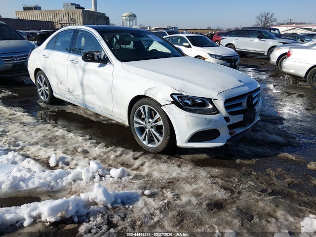 44495524 :رقم المزاد ، WDDWF4KB7GR150987 vin ، 2016 Mercedes-benz C 300 4matic مزاد بيع