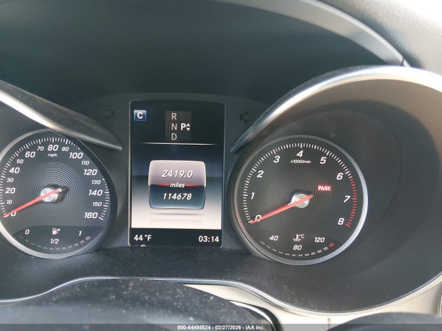 44495524 :رقم المزاد ، WDDWF4KB7GR150987 vin ، 2016 Mercedes-benz C 300 4matic مزاد بيع