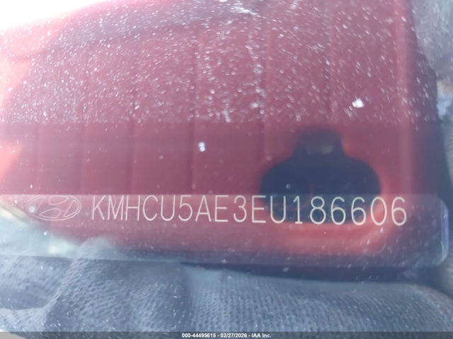 KMHCU5AE3EU186606 Hyundai ACCENT SE