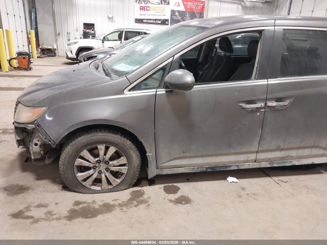 44495634 :رقم المزاد ، 5FNRL5H67GB017703 vin ، 2016 Honda Odyssey Ex-l مزاد بيع