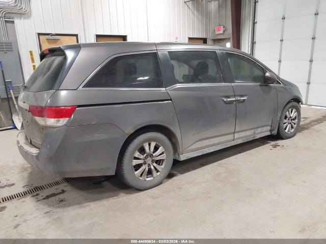 44495634 :رقم المزاد ، 5FNRL5H67GB017703 vin ، 2016 Honda Odyssey Ex-l مزاد بيع