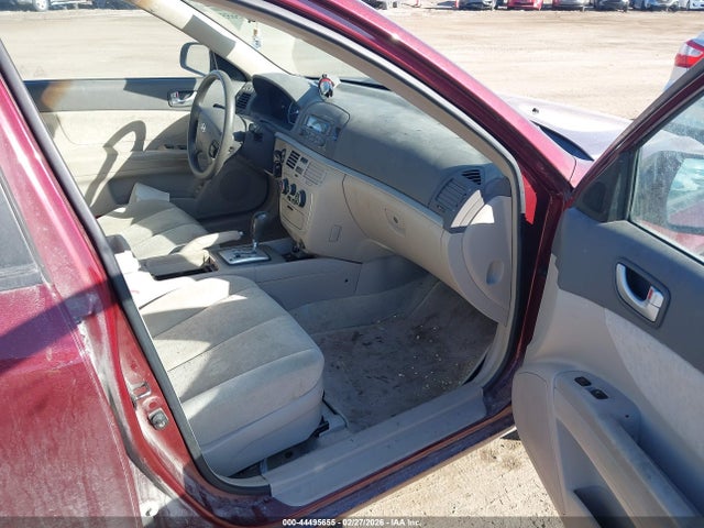 2007 Hyundai Sonata Gls მანქანა იყიდება აუქციონზე, vin: 5NPET46C87H296145, აუქციონის ნომერი: 44495655