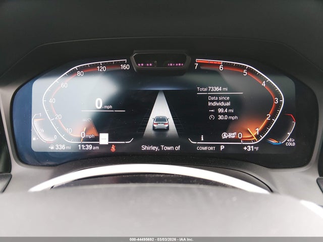 44495692 :رقم المزاد ، WBA5R7C0XLFJ11329 vin ، 2020 Bmw 330i Xdrive مزاد بيع