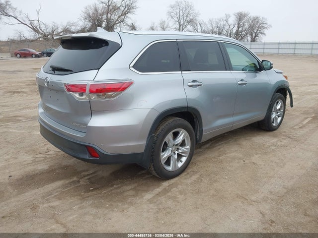 Toyota Highlander Limited V6 2014 5TDDKRFH5ES032136 Image 4