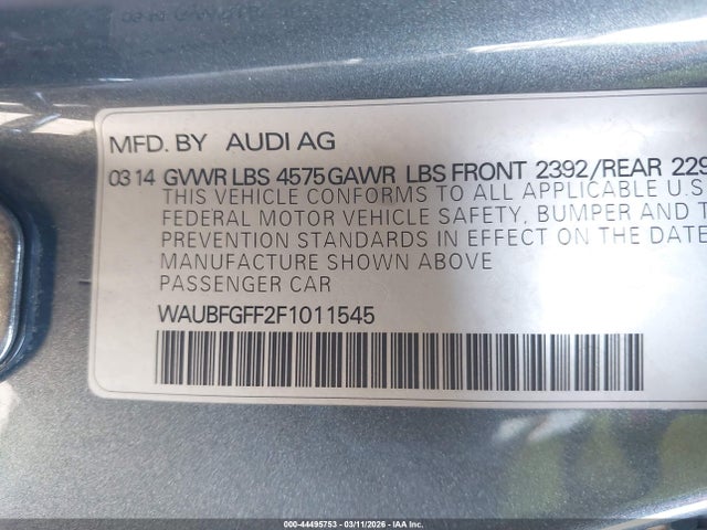 2015 AUDI A3 WAUBFGFF2F1011545 Photo 8