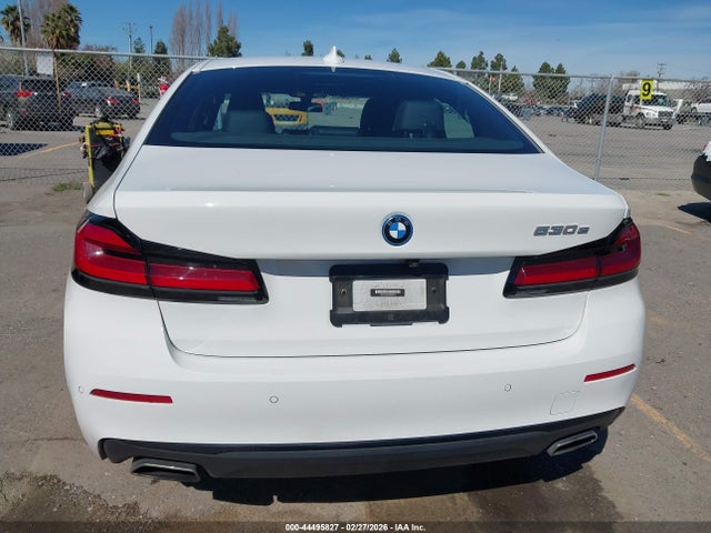 2023 Bmw 530e მანქანა იყიდება აუქციონზე, vin: WBA13AG0XPCM59078, აუქციონის ნომერი: 44495827