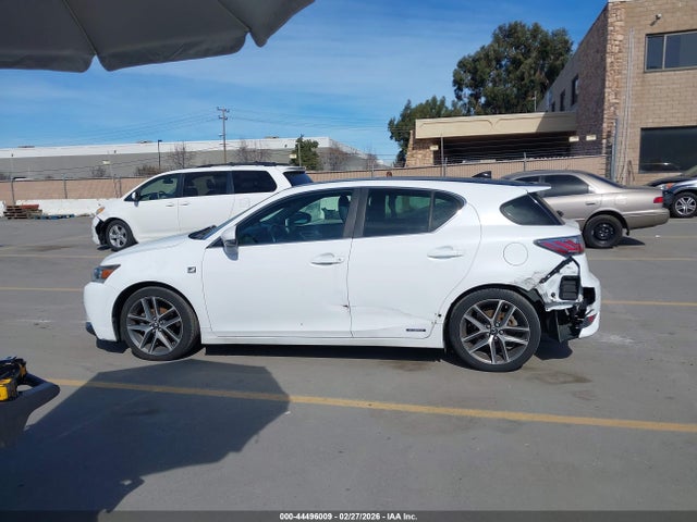Aukcja sprzedaży 2015 Lexus Ct 200h, vin: JTHKD5BH0F2250718, numer aukcji: 44496009