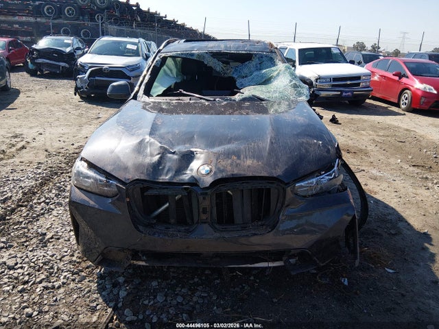 2022 Bmw X3 Xdrive30i მანქანა იყიდება აუქციონზე, vin: 5UX53DP07N9K64974, აუქციონის ნომერი: 44496105