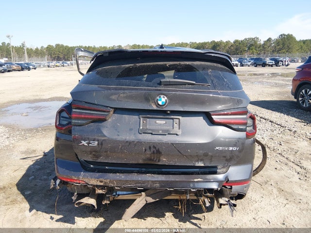 2022 Bmw X3 Xdrive30i მანქანა იყიდება აუქციონზე, vin: 5UX53DP07N9K64974, აუქციონის ნომერი: 44496105