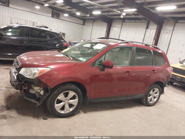 2015 Subaru Forester 2.5i Premium მანქანა იყიდება აუქციონზე, vin: JF2SJADC4FH411185, აუქციონის ნომერი: 44496159