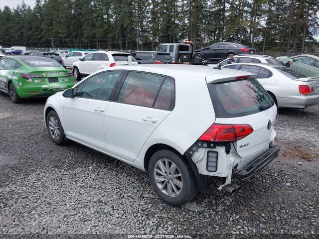 3VW217AU4HM011704 Volkswagen Golf Tsi S 4-door/tsi Se 4-door/tsi Sel 4-door/tsi Wolfsburg Edition 4-door