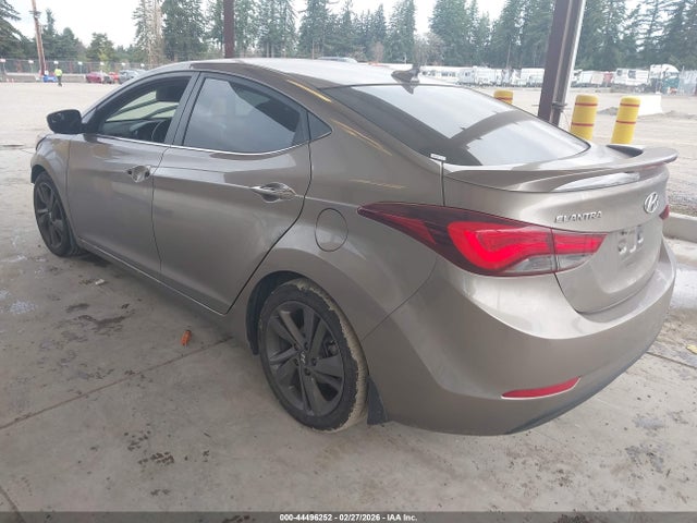 2014 Hyundai Elantra Limited მანქანა იყიდება აუქციონზე, vin: 5NPDH4AE3EH484400, აუქციონის ნომერი: 44496252
