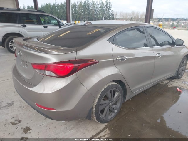 2014 Hyundai Elantra Limited მანქანა იყიდება აუქციონზე, vin: 5NPDH4AE3EH484400, აუქციონის ნომერი: 44496252