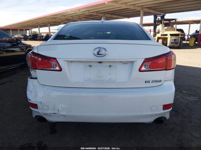 2013 Lexus Is 250 მანქანა იყიდება აუქციონზე, vin: JTHBF5C29D5191720, აუქციონის ნომერი: 44496386