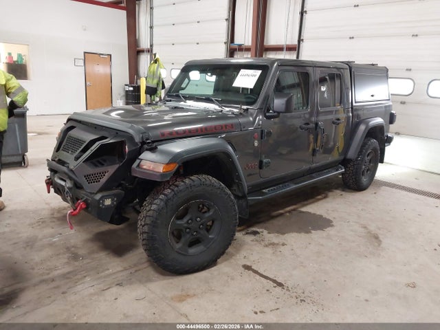 44496500 :رقم المزاد ، 1C6JJTBG1ML554480 vin ، 2021 Jeep Gladiator Rubicon 4x4 مزاد بيع