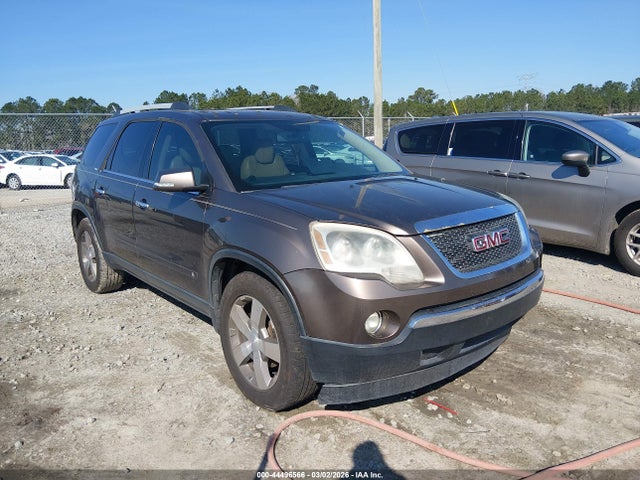 Продажа на аукционе авто 2010 Gmc Acadia Slt-1, vin: 1GKLRMED9AJ180519, номер лота: 44496566