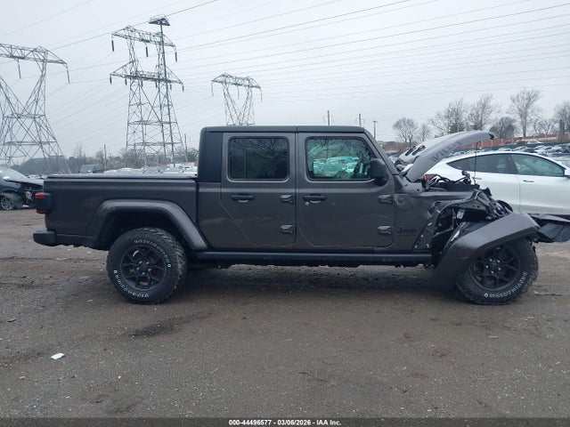 2024 Jeep Gladiator Willys მანქანა იყიდება აუქციონზე, vin: 1C6HJTAG9RL109976, აუქციონის ნომერი: 44496577