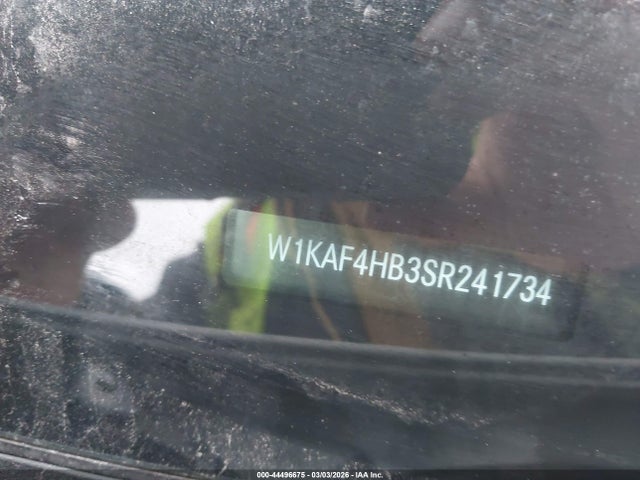 Продаж на аукціоні авто 2025 Mercedes-benz C 300, vin: W1KAF4HB3SR241734, номер лоту: 44496675