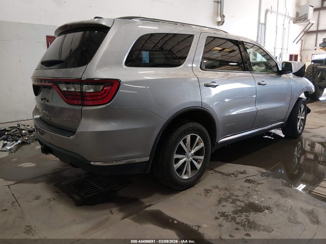 2016 Dodge Durango Limited მანქანა იყიდება აუქციონზე, vin: 1C4RDJDG0GC315673, აუქციონის ნომერი: 44496691