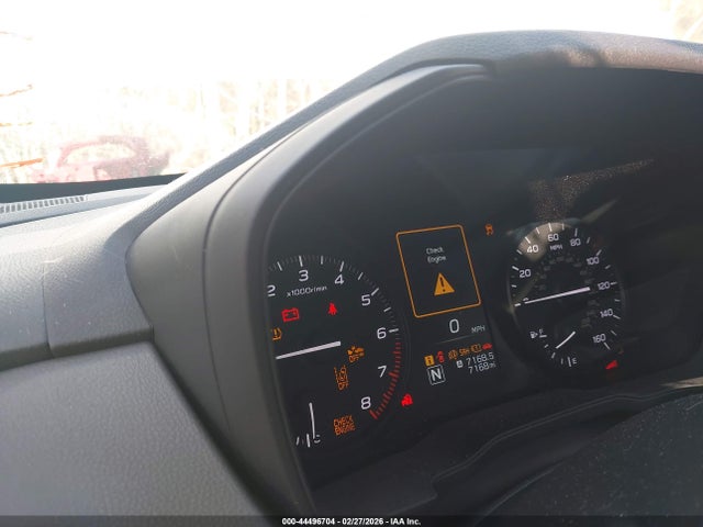44496704 :رقم المزاد ، JF2GUABC8SH292115 vin ، 2025 Subaru Crosstrek مزاد بيع