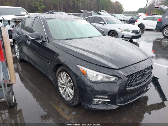 2015 Infiniti Q50 Premium მანქანა იყიდება აუქციონზე, vin: JN1BV7AR5FM413861, აუქციონის ნომერი: 44496741