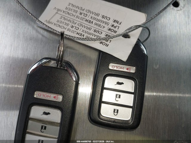 2016 Honda Hr-v Ex მანქანა იყიდება აუქციონზე, vin: 3CZRU5H56GM731929, აუქციონის ნომერი: 44496768