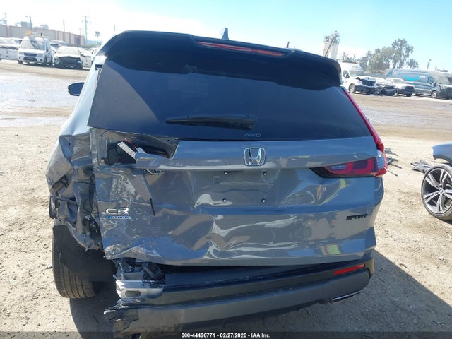 2025 Honda Cr-v Hybrid Sport მანქანა იყიდება აუქციონზე, vin: 2HKRS6H55SH800254, აუქციონის ნომერი: 44496771