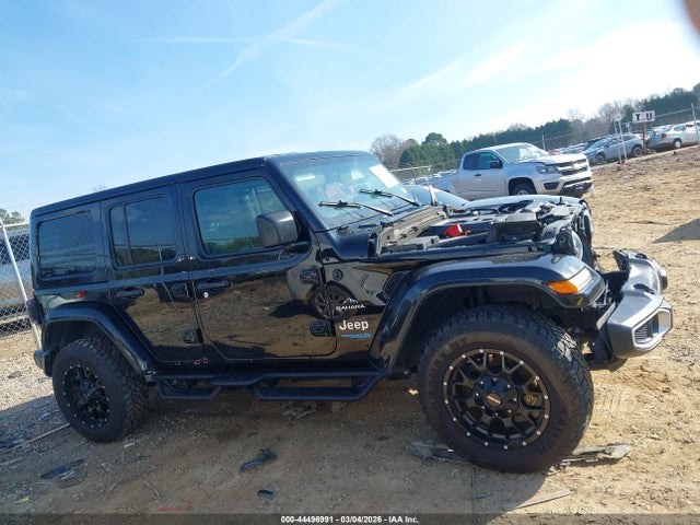 Aukcja sprzedaży 2021 Jeep Wrangler 4xe Unlimited Sahara 4x4, vin: 1C4JJXP62MW843463, numer aukcji: 44496991