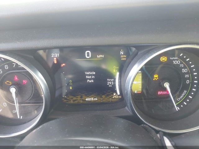 Aukcja sprzedaży 2021 Jeep Wrangler 4xe Unlimited Sahara 4x4, vin: 1C4JJXP62MW843463, numer aukcji: 44496991