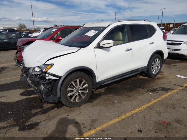 2017 Nissan Rogue Sv მანქანა იყიდება აუქციონზე, vin: KNMAT2MT0HP524554, აუქციონის ნომერი: 44497087
