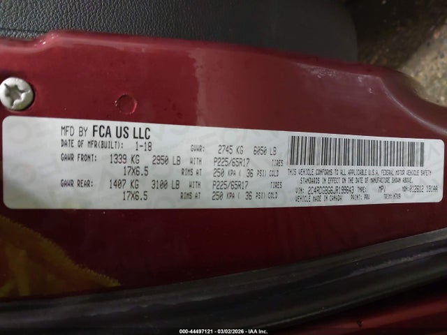 Dodge Grand Caravan Se Plus 2018 2C4RDGBG6JR199643 Image 9