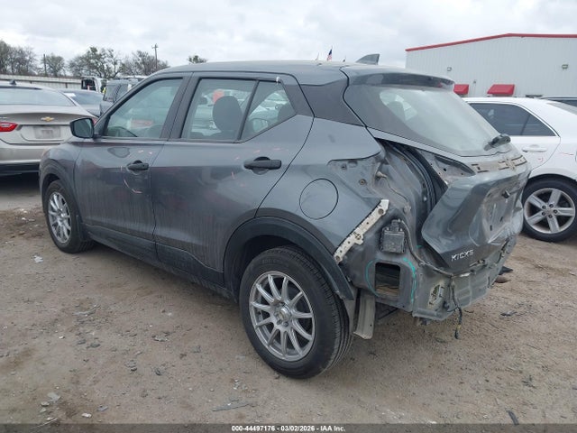 44497176 :رقم المزاد ، 3N1CP5BV7ML540584 vin ، 2021 Nissan Kicks S Xtronic Cvt مزاد بيع
