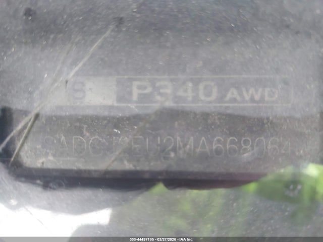 Jaguar F-pace S P340 Awd Automatic 2021 SADCJ2EU2MA668064 Image 9