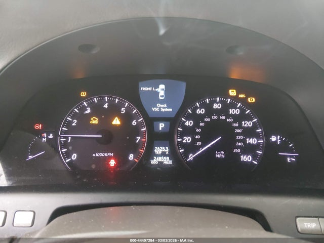 2007 Lexus Ls 460 L მანქანა იყიდება აუქციონზე, vin: JTHGL46F475009286, აუქციონის ნომერი: 44497284