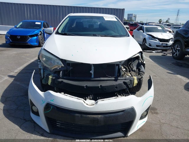 5YFBURHE6FP309603 Toyota Corolla S Plus