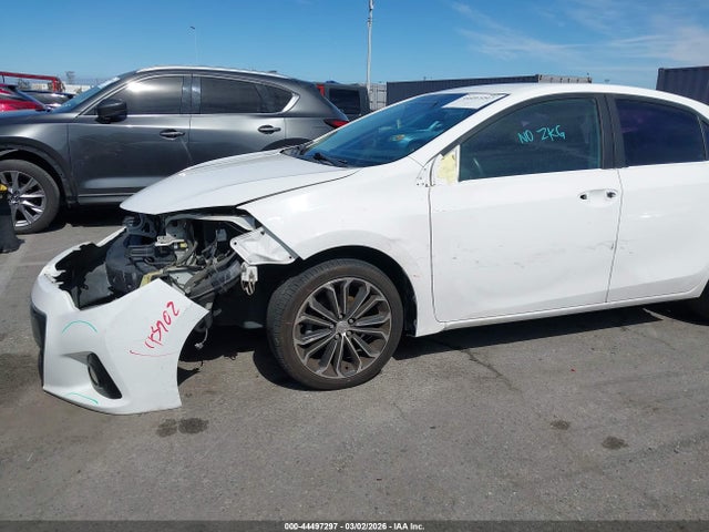5YFBURHE6FP309603 Toyota Corolla S Plus