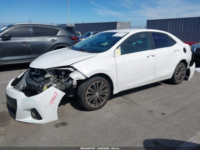 5YFBURHE6FP309603 Toyota Corolla S Plus