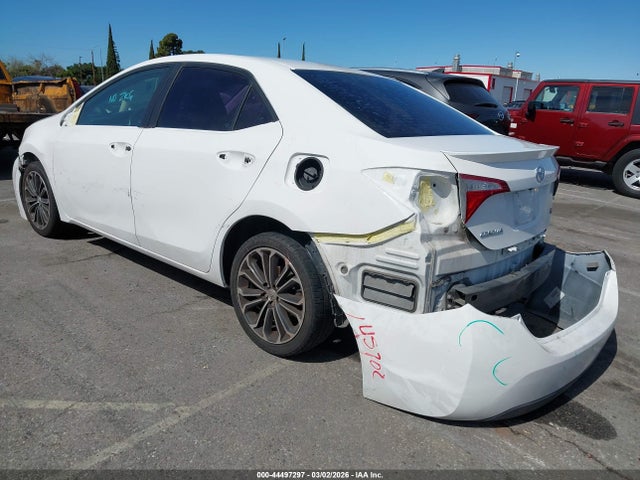 5YFBURHE6FP309603 Toyota Corolla S Plus