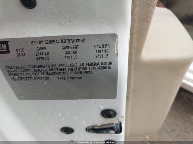 2007 CADILLAC CTS 1G6DP577770101708 Photo 8