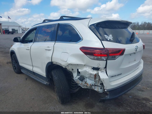 5TDKZRFHXKS349442 Toyota Highlander Se
