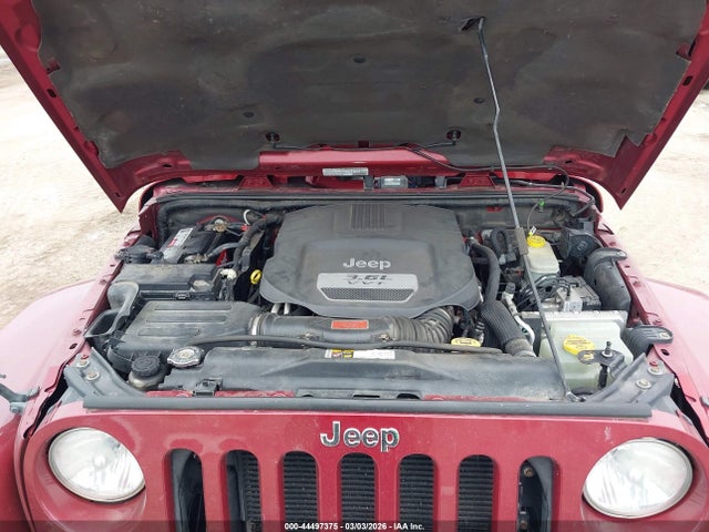 2013 Jeep Wrangler Unlimited Sahara მანქანა იყიდება აუქციონზე, vin: 1C4BJWEG3DL596062, აუქციონის ნომერი: 44497375