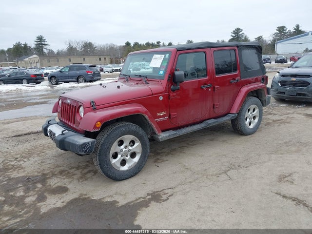 2013 Jeep Wrangler Unlimited Sahara მანქანა იყიდება აუქციონზე, vin: 1C4BJWEG3DL596062, აუქციონის ნომერი: 44497375
