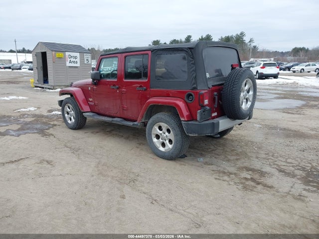 2013 Jeep Wrangler Unlimited Sahara მანქანა იყიდება აუქციონზე, vin: 1C4BJWEG3DL596062, აუქციონის ნომერი: 44497375
