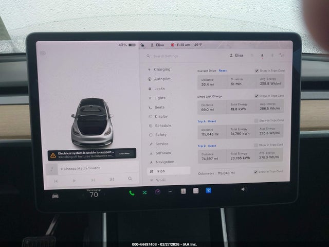 5YJYGDEE9MF118663 Tesla Model Y Long Range Dual Motor All-wheel Drive