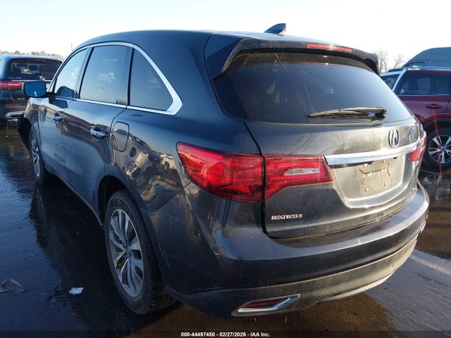 Продаж на аукціоні авто 2015 Acura Mdx Technology Package, vin: 5FRYD4H41FB019414, номер лоту: 44497450