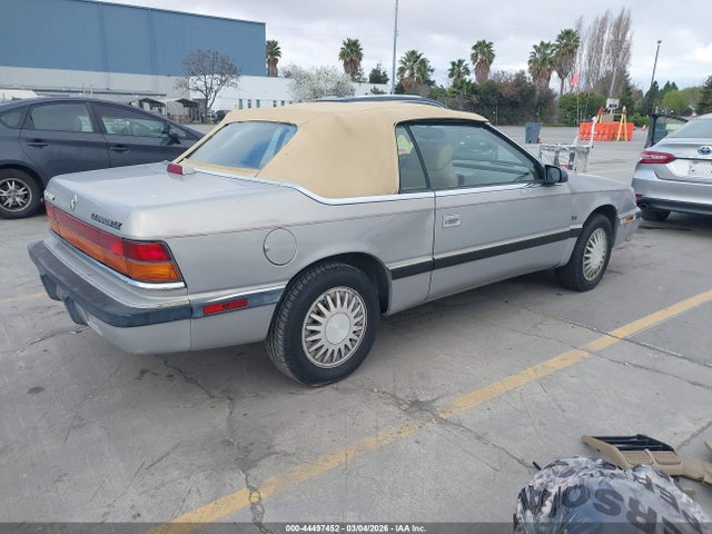Aukcja sprzedaży 1993 Chrysler Lebaron Lx, vin: 1C3XU5532PF678344, numer aukcji: 44497452