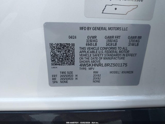 2024 ACURA ZDX 4W5KHNRL8RZ501175 Photo 8