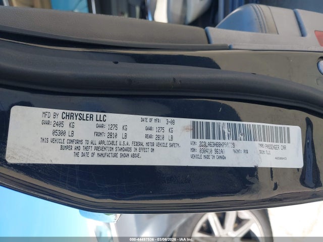 Aukcja sprzedaży 2008 Chrysler 300c Hemi, vin: 2C3LA63H68H259229, numer aukcji: 44497536